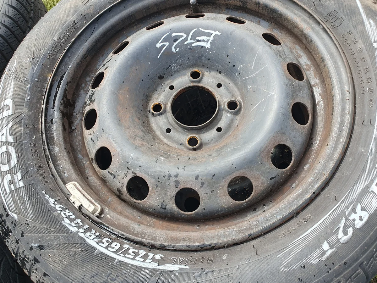 Stålfälg 14" ET 24 Peugeot Citroen C3 image 4
