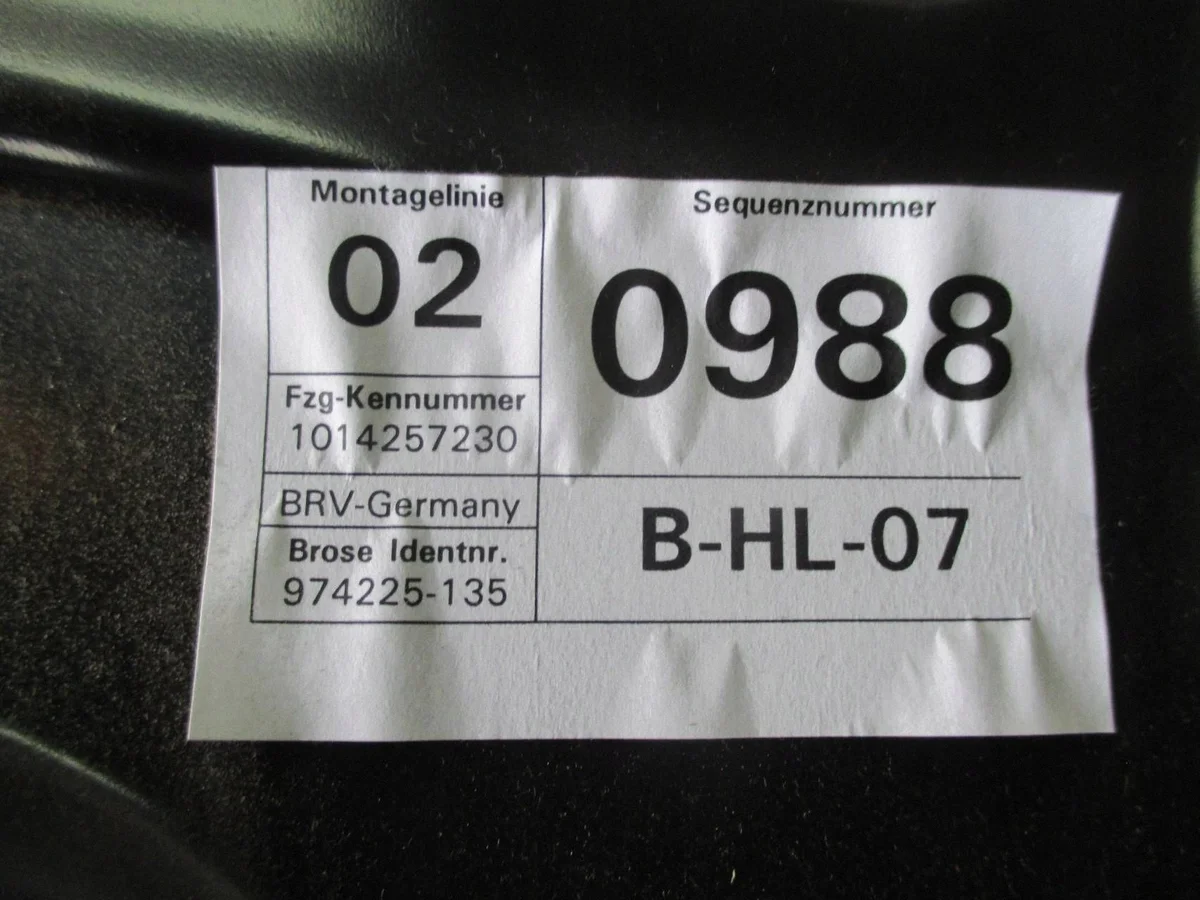 Fensterheber manuell hinten links VW Passat B6 image 5