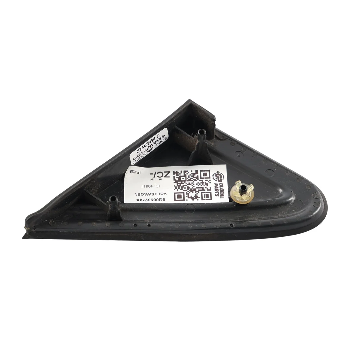 VW Polo Mk4 Blende Spiegel Rechts 6Q0853274A image 9