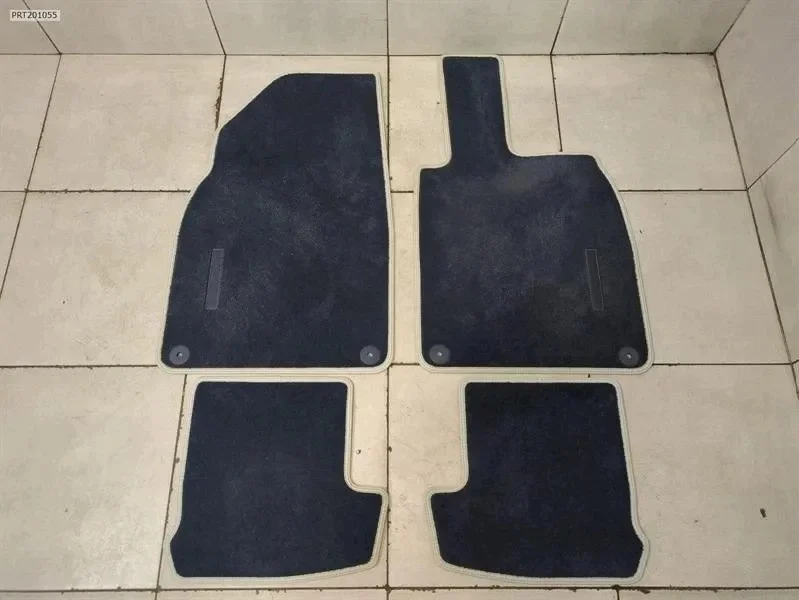 Tapis Porsche 911 991 bleu yacht RHD