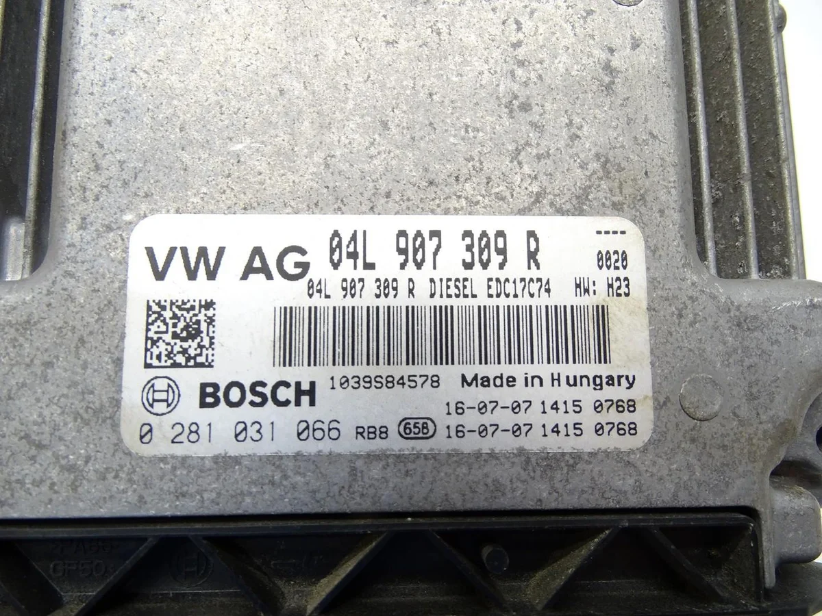 Computer Motor 04L907309R Gebruikt image 6