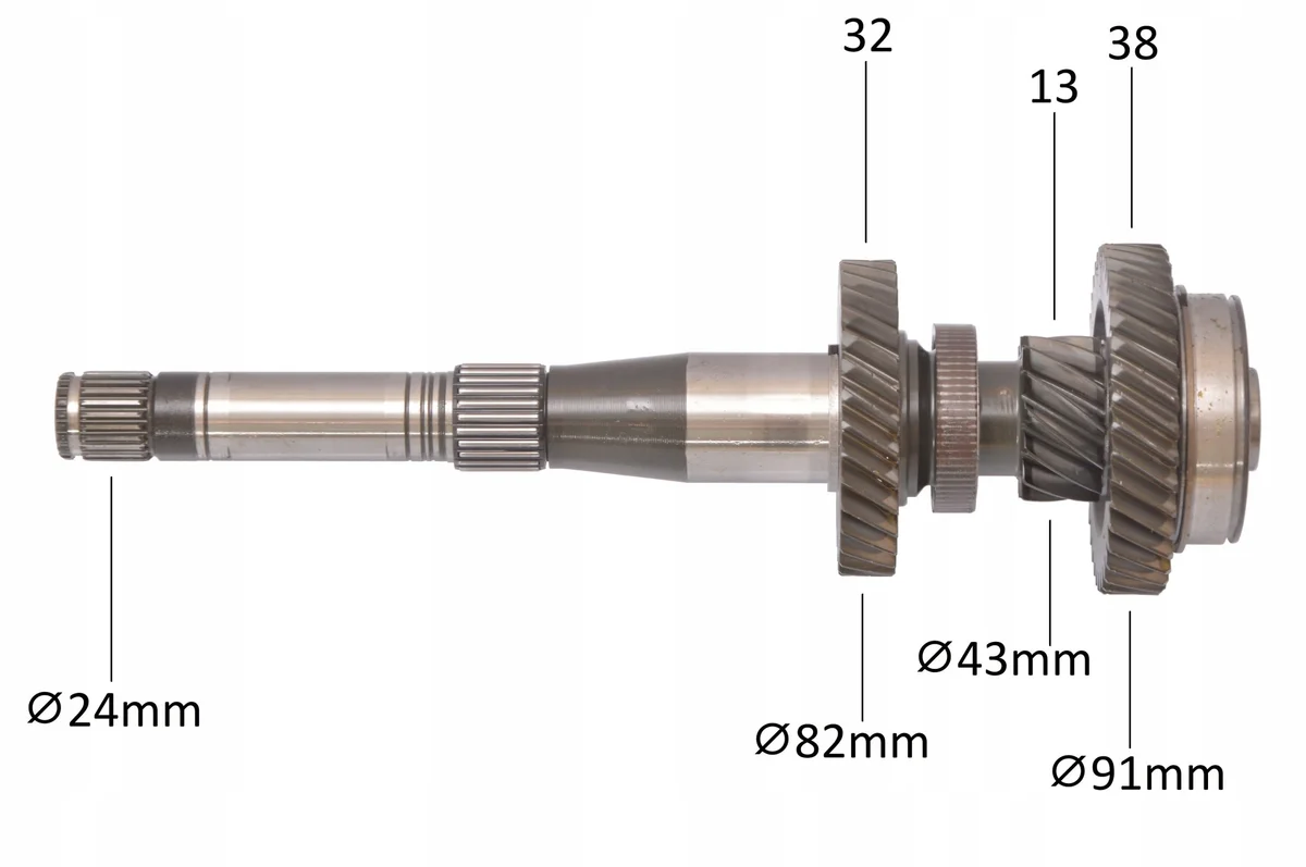 Antriebswelle 02E DQ250 DSG Volkswagen OE 026.14