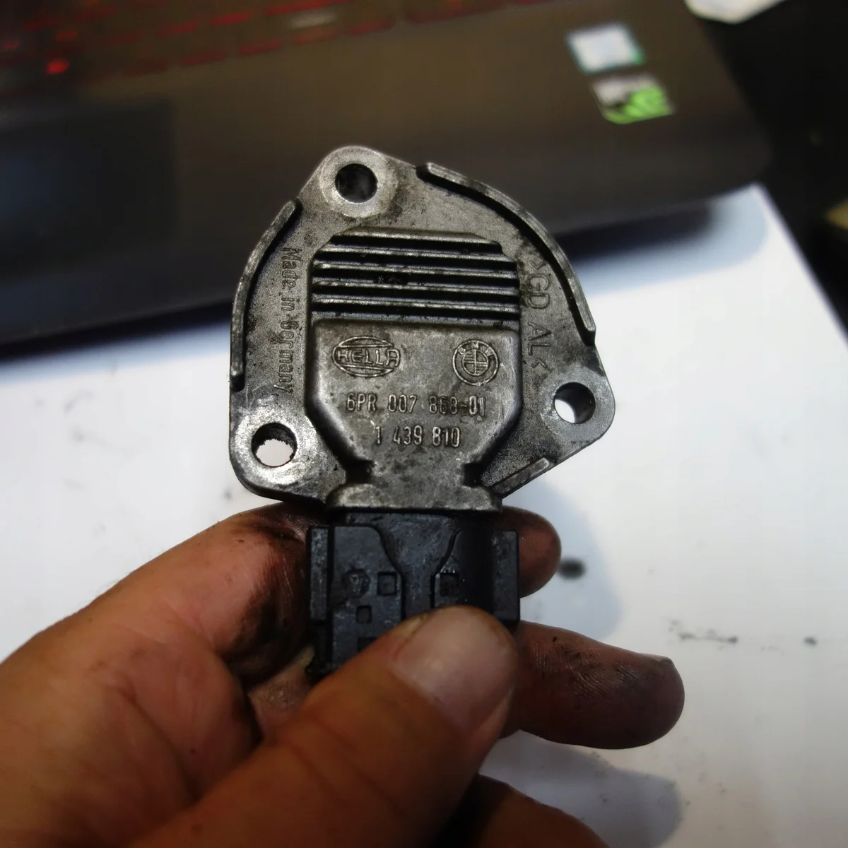 Used Oil Level Sensor BMW 1439810 6PR007868