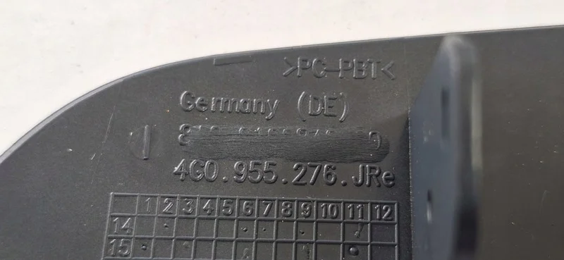 Audi A6 C7 Abdeckung Scheinwerferreinigungsdüse 4G0955276 image 8