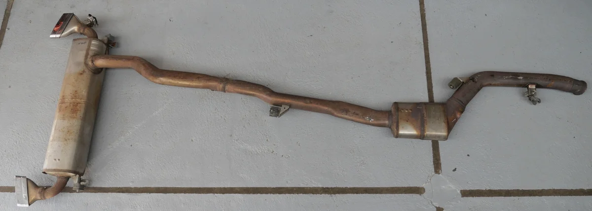 Uitlaatsysteem M-Pakket BMW G30 G31 2.0i