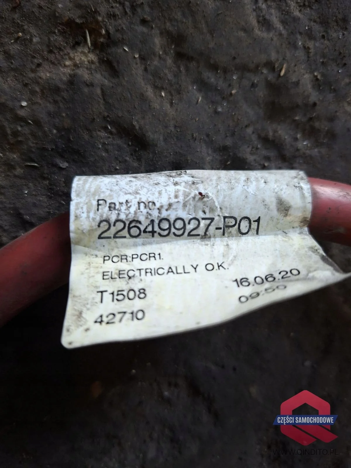 Câble batterie RENAULT GAMA T 22649927-P01 image 4