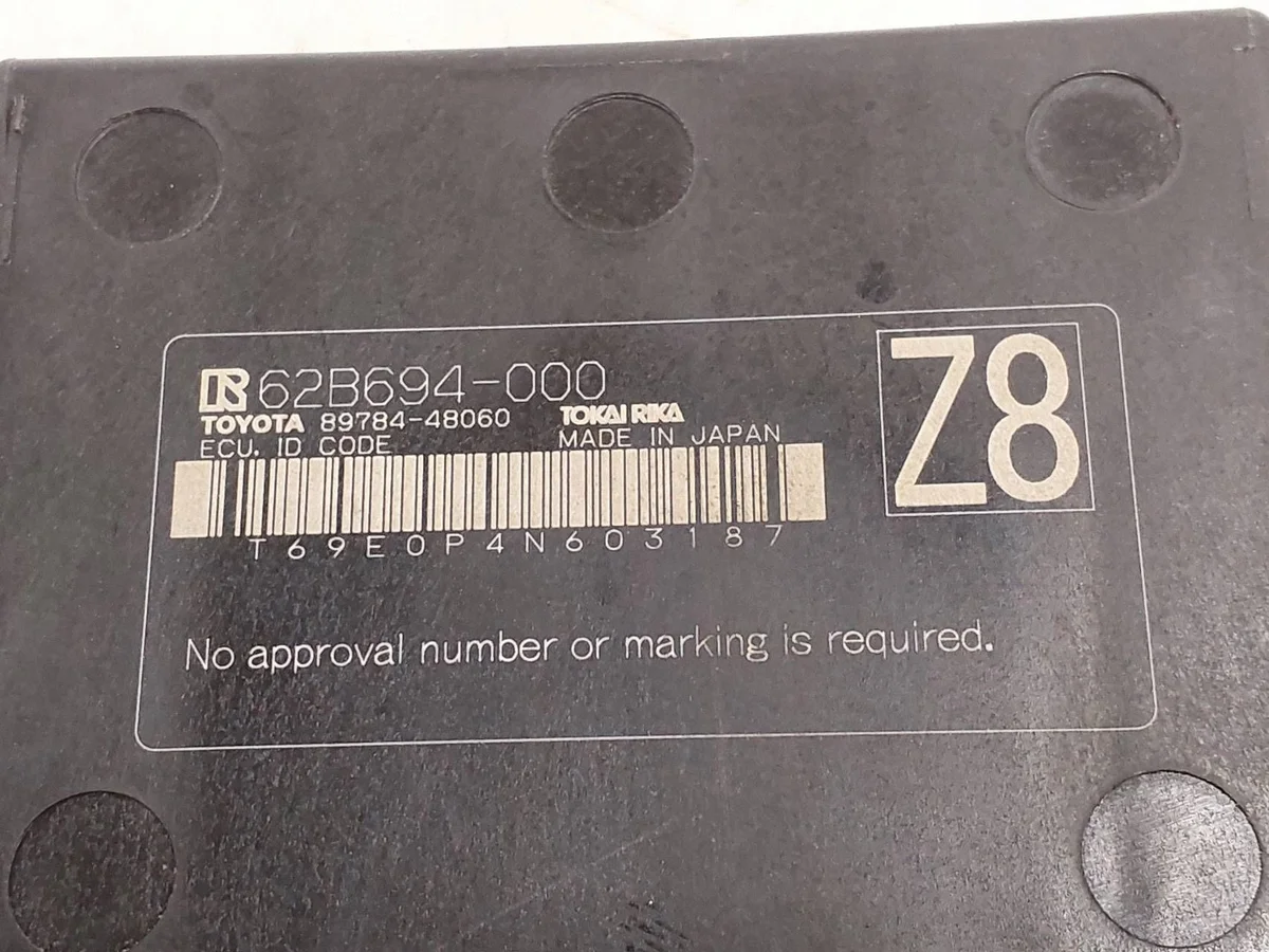 2025 Lexus RZ startspärrmodul 8978448060 image 4