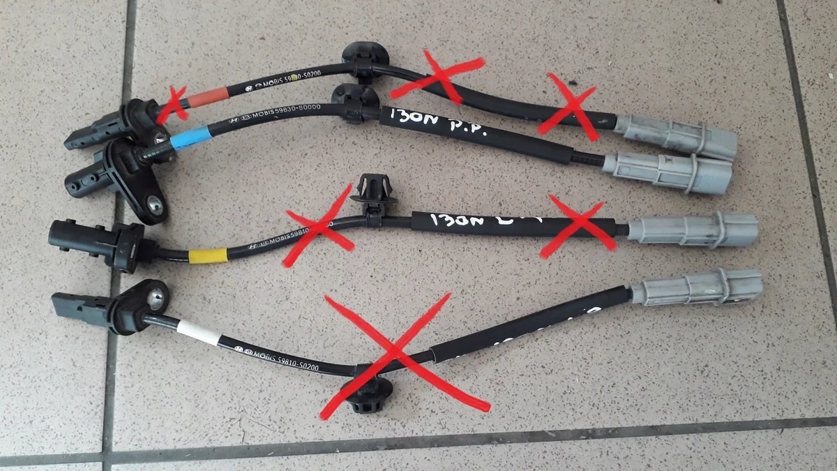 Sensor ABS Hyundai i30 III N 2.0T Direito