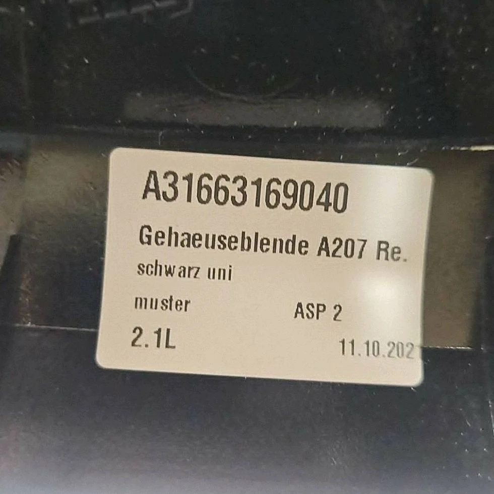Spiegelkappe Mercedes-Benz E AMG W212 A31663169040 image 4