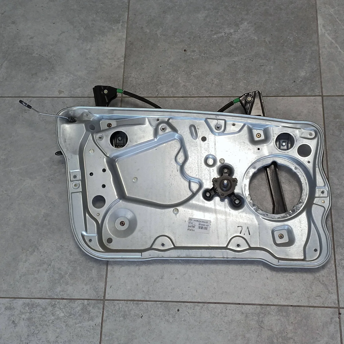 Raammechanisme links achter Skoda Fabia MK1
