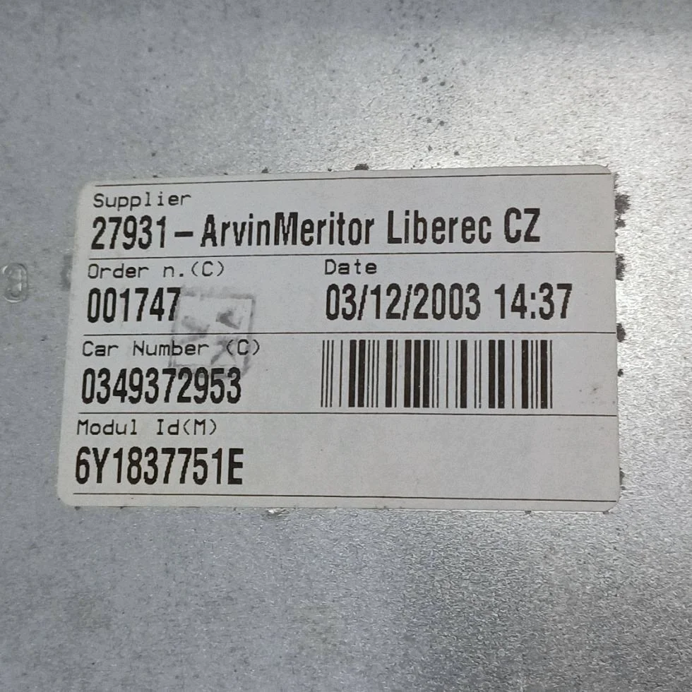Fensterheber manuell links hinten Skoda Fabia image 4