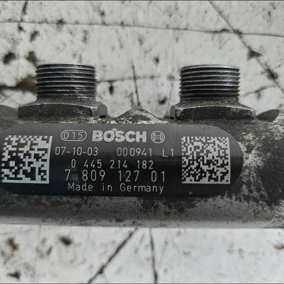 BMW 1 E81 E87 Einspritzsystem 7809127 image 4