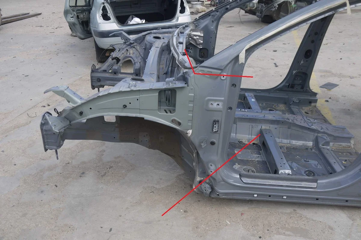 Hyundai Tucson IV NX4 34RF34 Painel Esquerdo