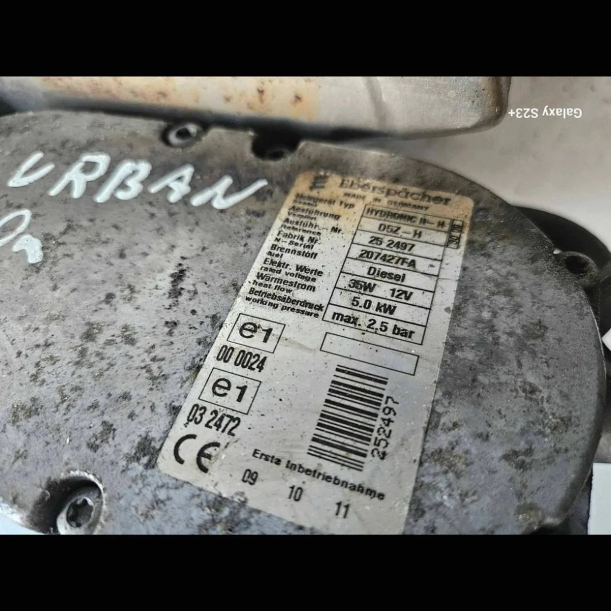 Chauffage d'appoint Webasto Toyota Urban Cruiser image 6