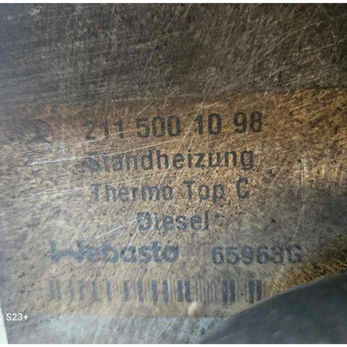 Chauffage auxiliaire Webasto Mercedes-Benz E W211 image 4