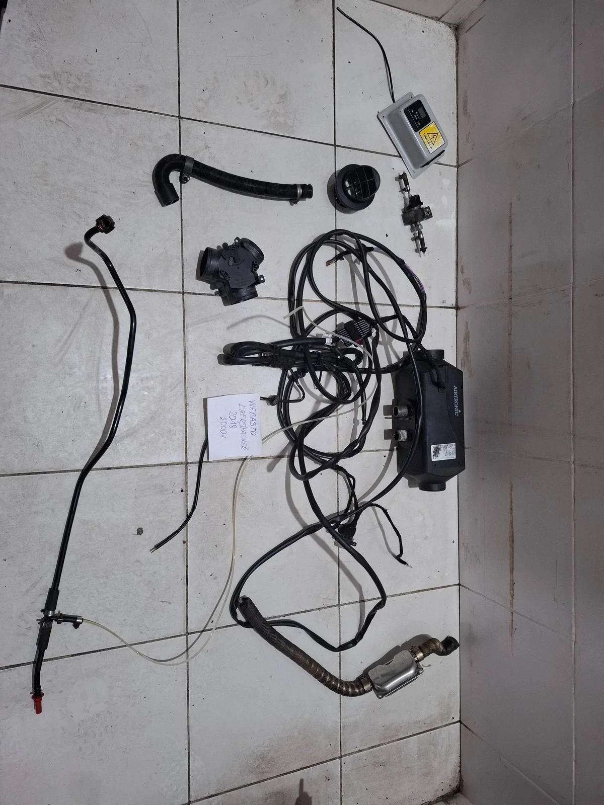 Parking Heater Webasto Renault Master III KMY1289