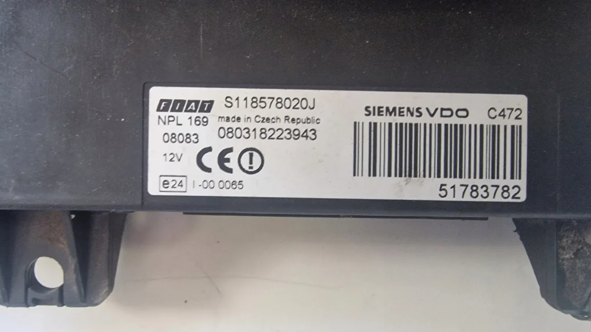 FIAT PANDA II 1.1 8V 54KM Startkit IMMO image 3