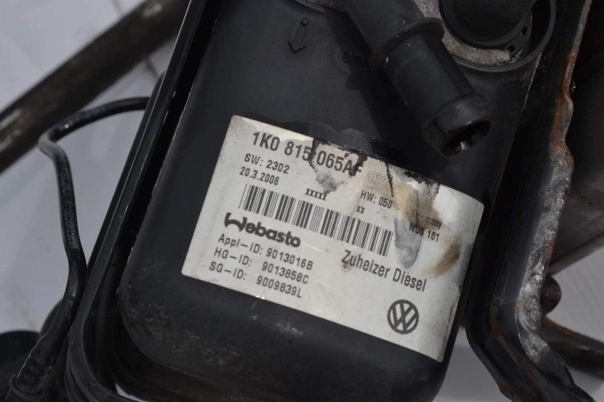 Webasto lisälämmitin Volkswagen Touran I image 7