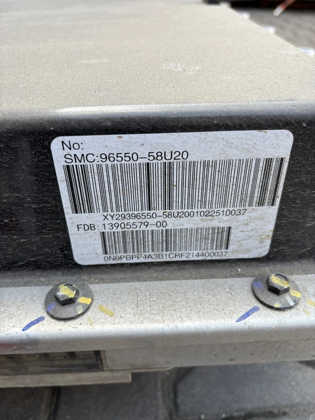 Accu Suzuki e-Vitara 62Ah 96550-58U20 Gebruikt image 3