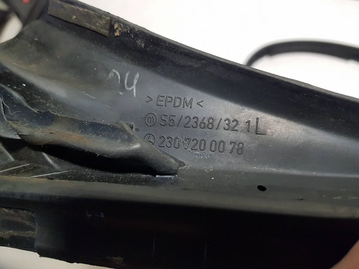Vedação Para-brisa Mercedes SL R230 A2307200078BBB image 10