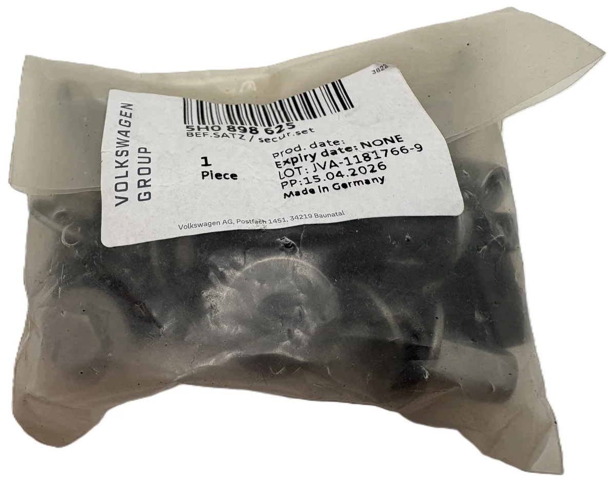 Kit fixation aile VW GOLF 5H0898625