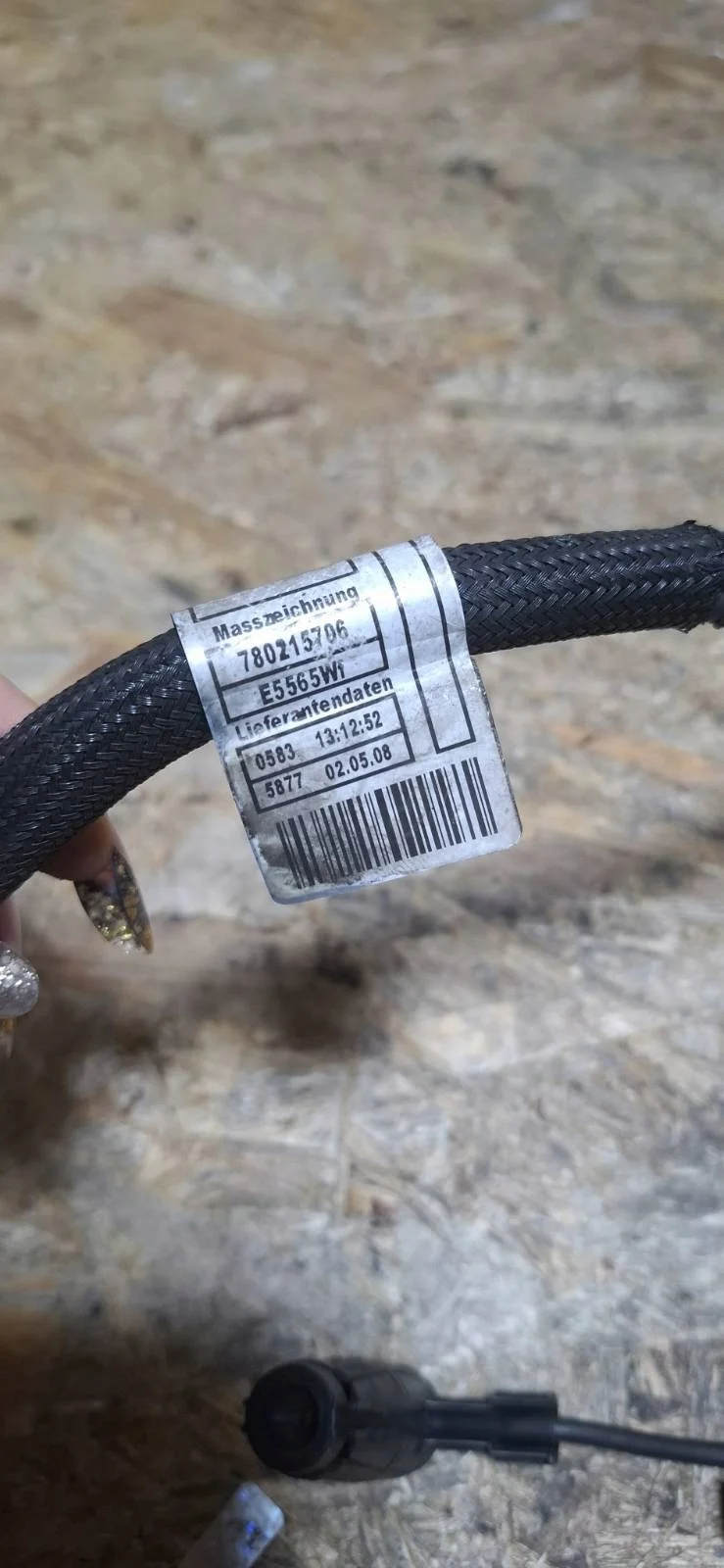 BMW 1 E81 E87 2011 Câble bougie de préchauffage image 6