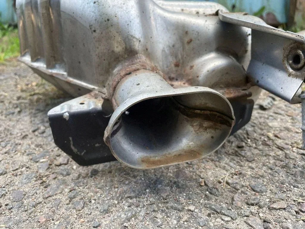 Endschalldämpfer links hinten Audi A6 C7 4G 2.0 TDI image 10