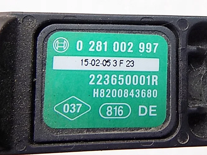 Sensor de Pressão Renault 0281002997 Usado image 4