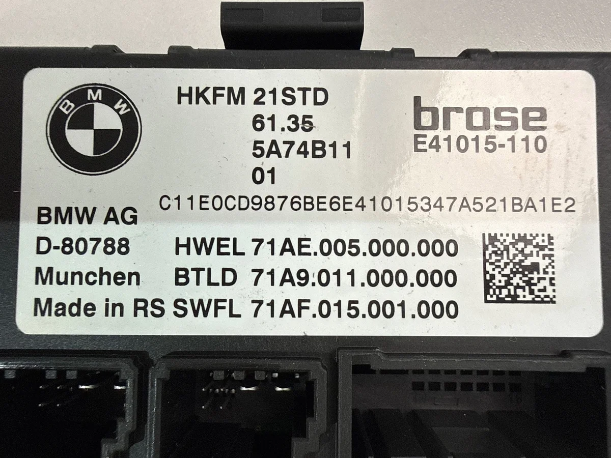 Modulo Portellone BMW U 10 G05 G20 5A74B11 image 3