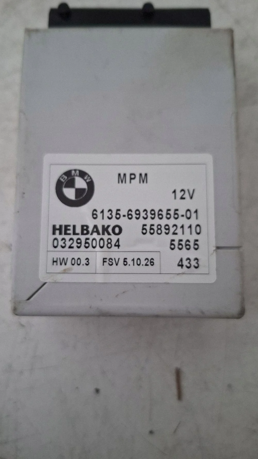 Module pompe carburant BMW E61 2.5 D 6939655 image 10