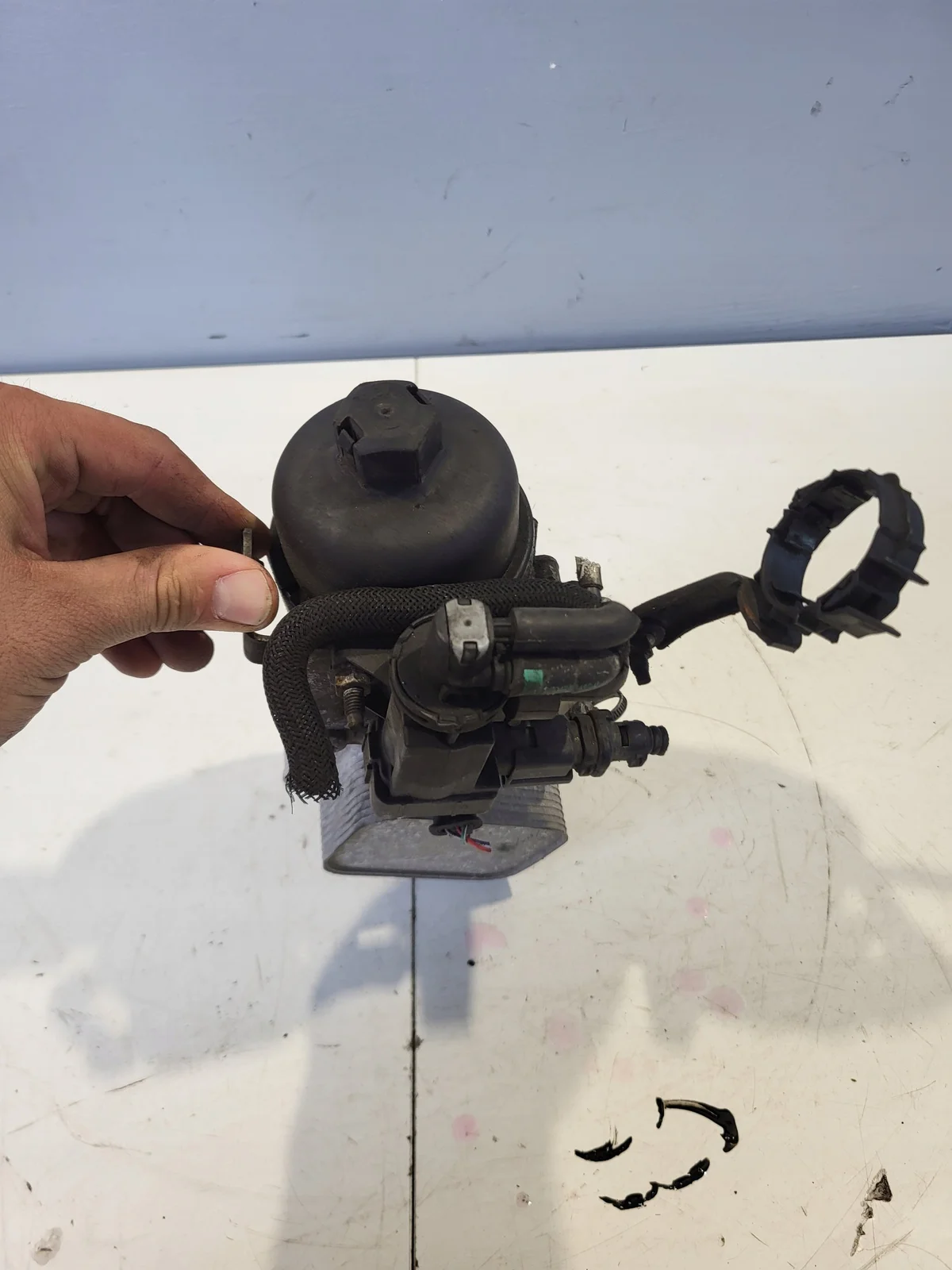 Citroen Ölfiltergehäuse 9801622280 gebraucht image 6