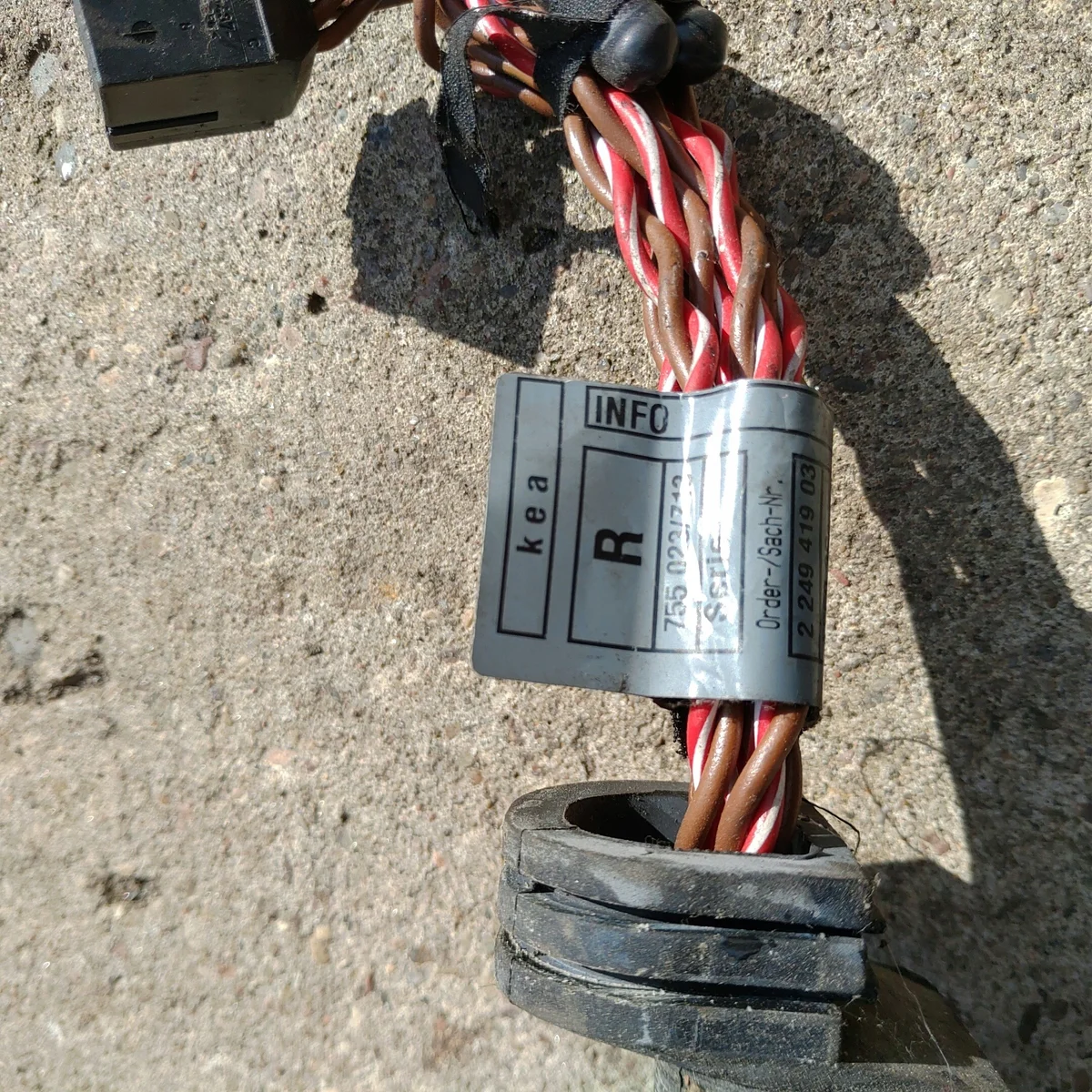 Faisceau injecteurs BMW 5 E39 2001 2249419 image 3