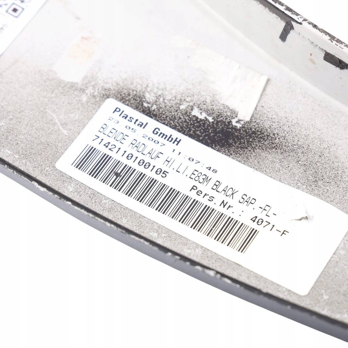 BMW E83 Takalokasuoja Vasen Titan M-Paketti image 9