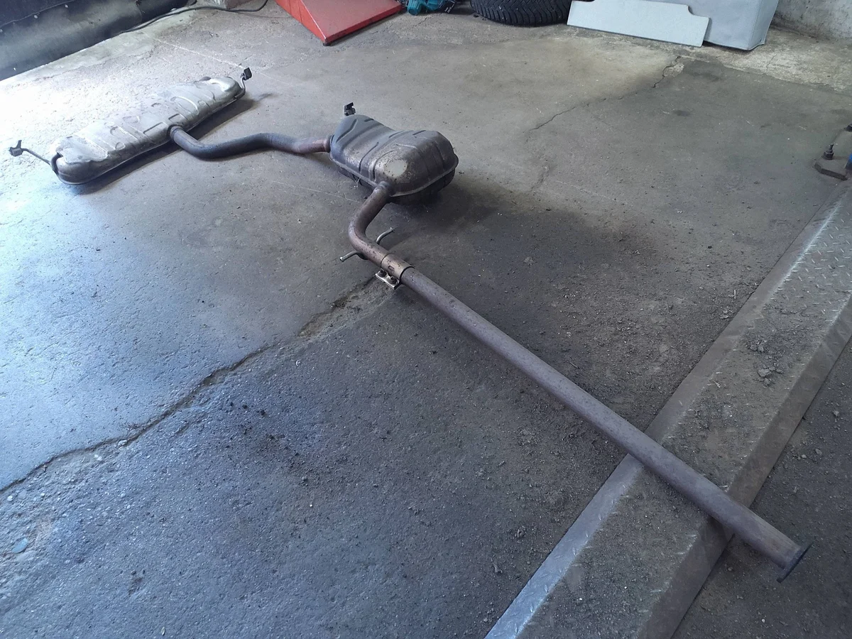 Avgassystem Volkswagen Touran 1K6253611AT