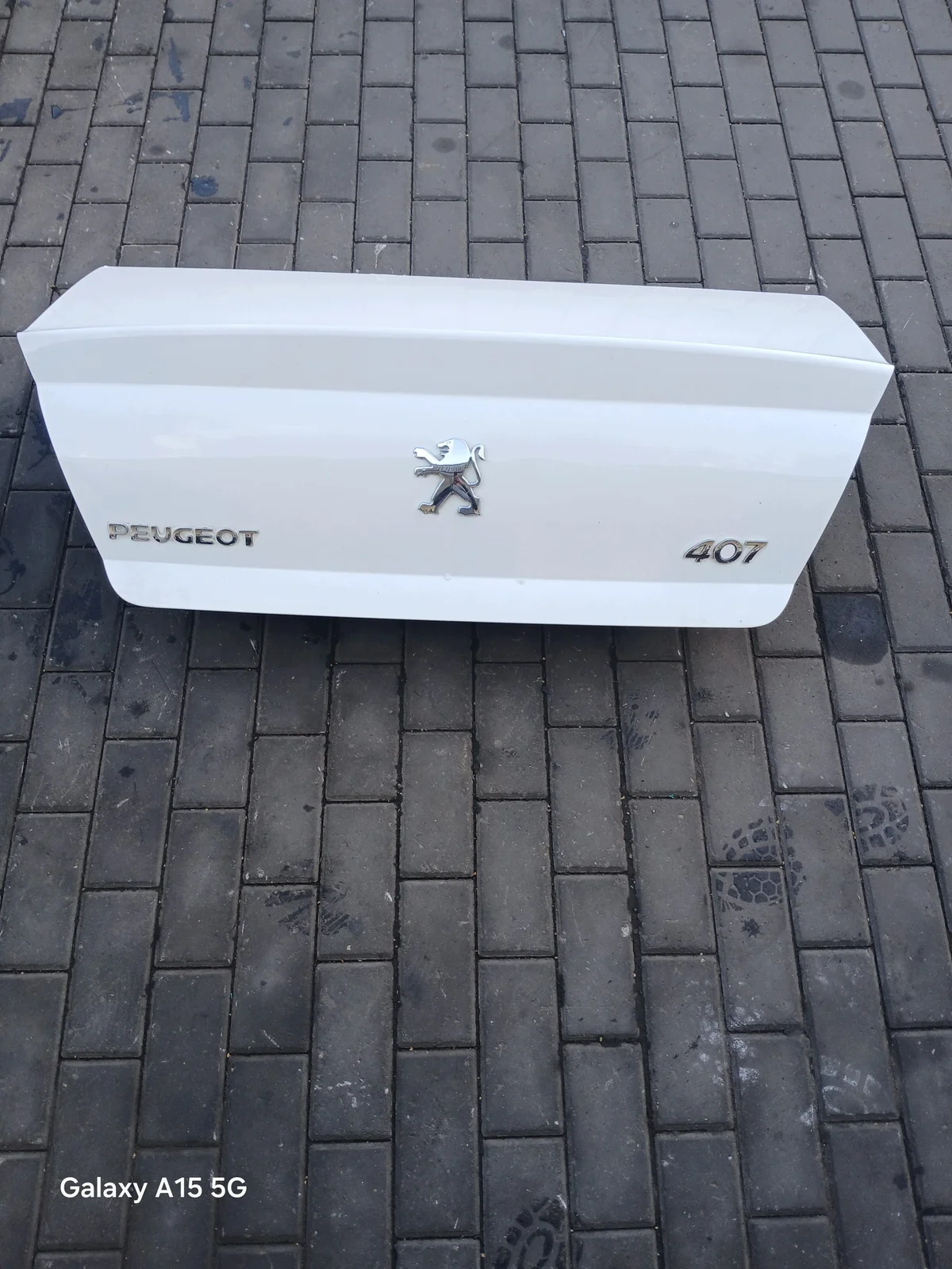 Hayon Peugeot 407 2008-2011 Blanc