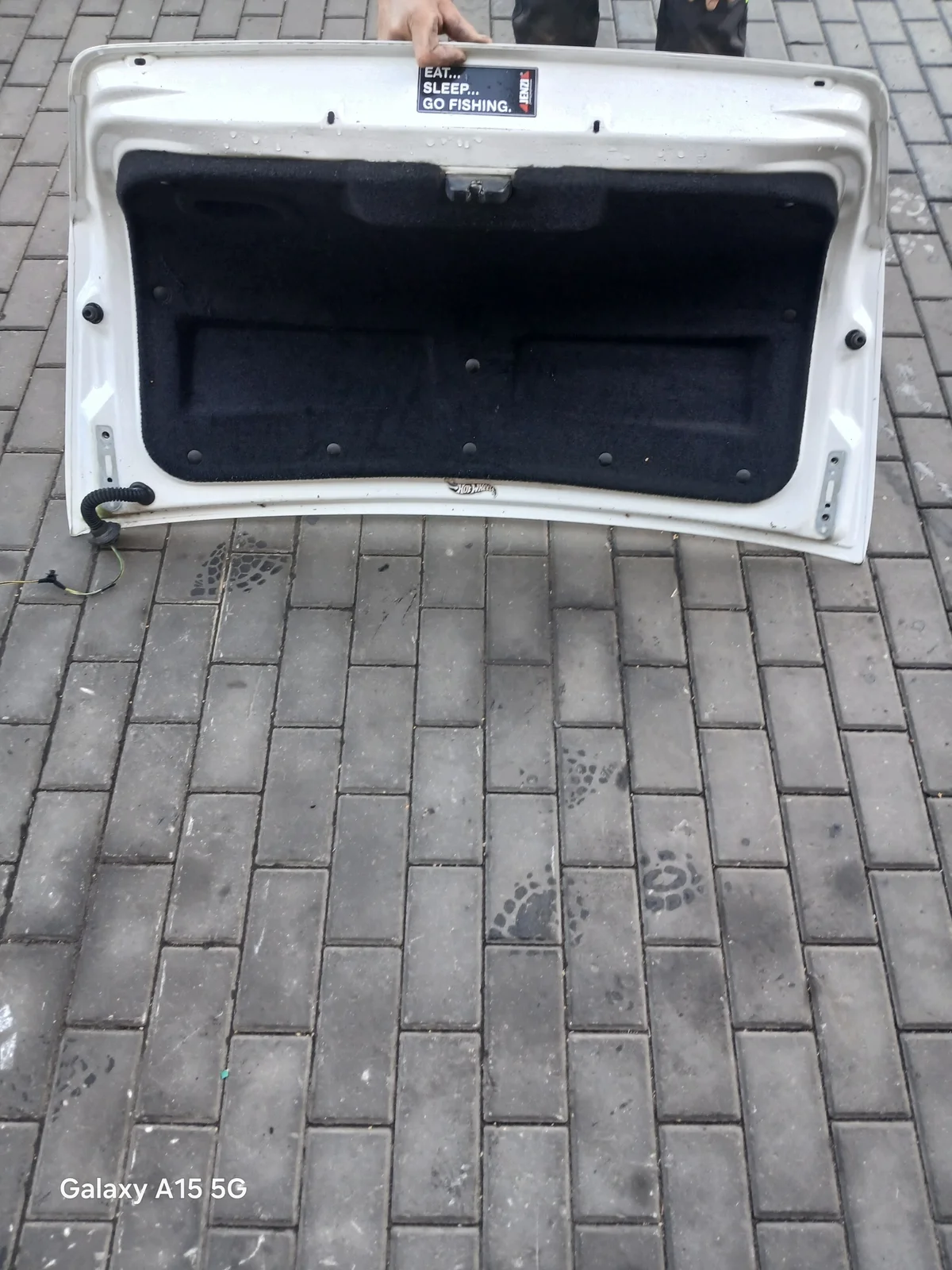 Heckklappe Peugeot 407 LIFT 08-11 Sedan Weiß image 6