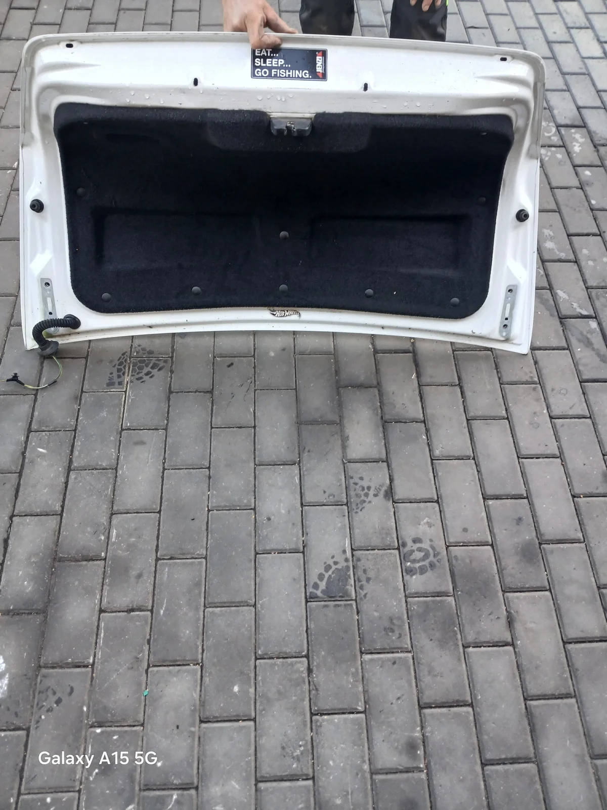 Heckklappe Peugeot 407 LIFT 08-11 Sedan Weiß image 7