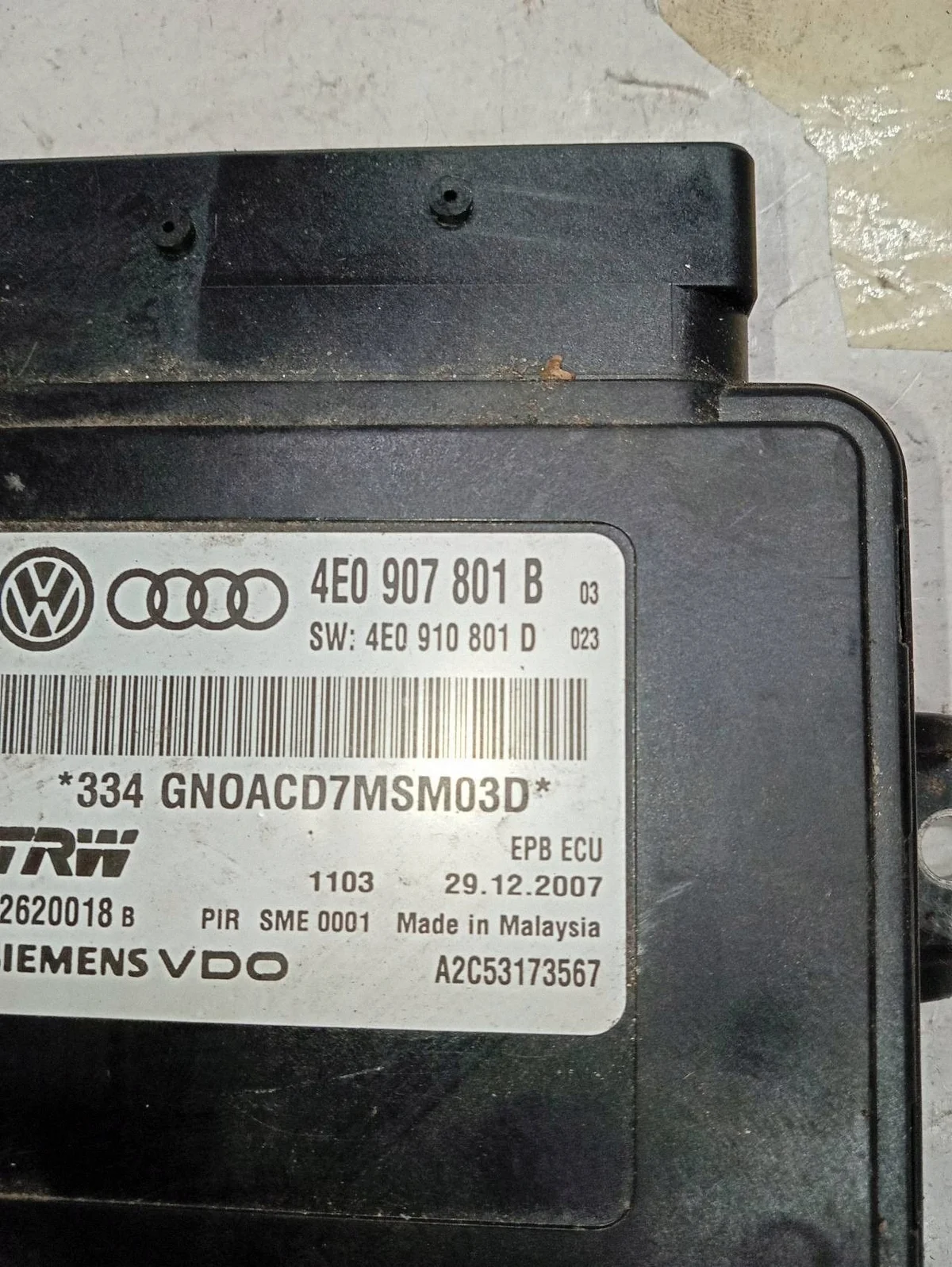 Module Handrem Audi A8 S8 D3 4E image 6