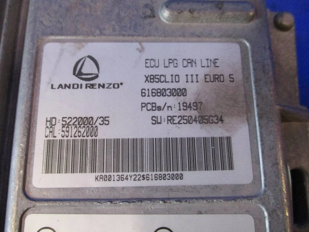 Ohjainyksikkö LPG Renault Clio IV 616803000 image 3
