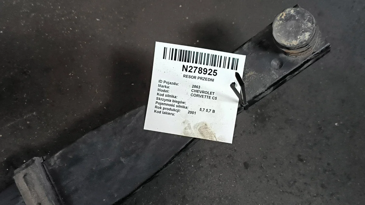 Feder vorne Chevrolet Corvette C5 (22146483) image 3