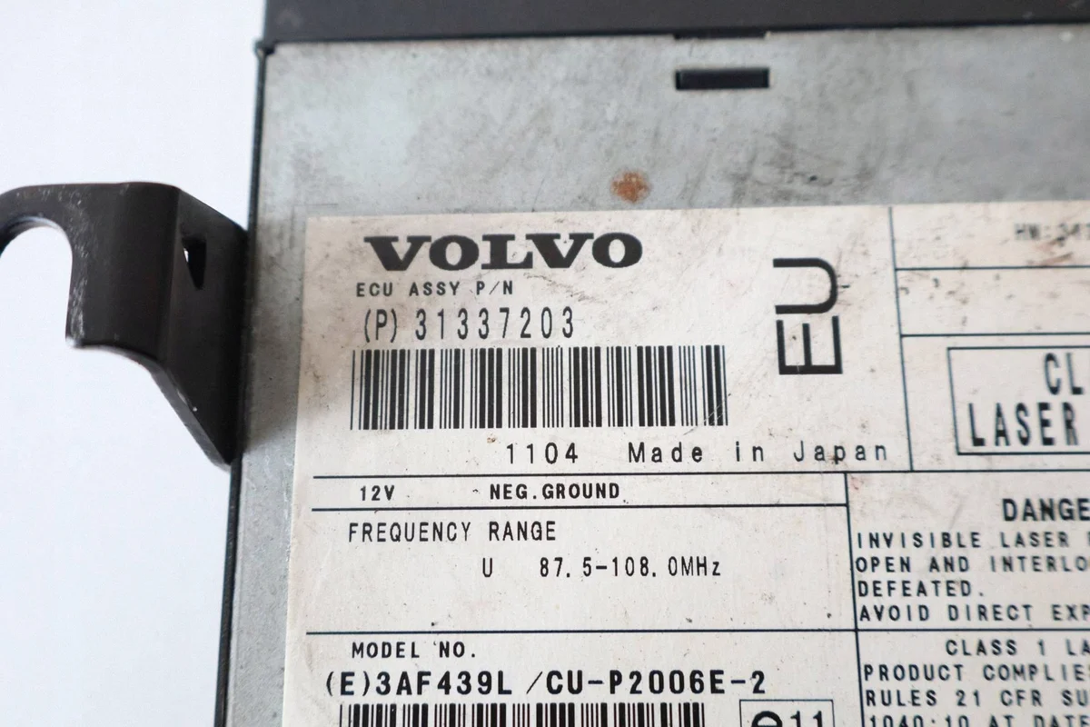 Volvo XC90 I LIFT Changeur CD 31337203 image 6