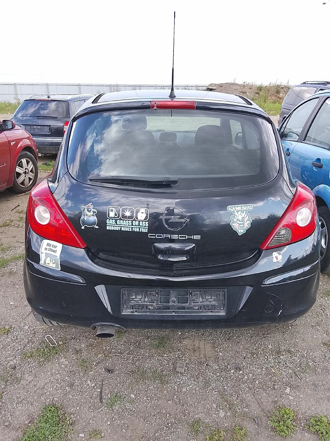 Griff Tür Vorne Links Opel Corsa D image 5