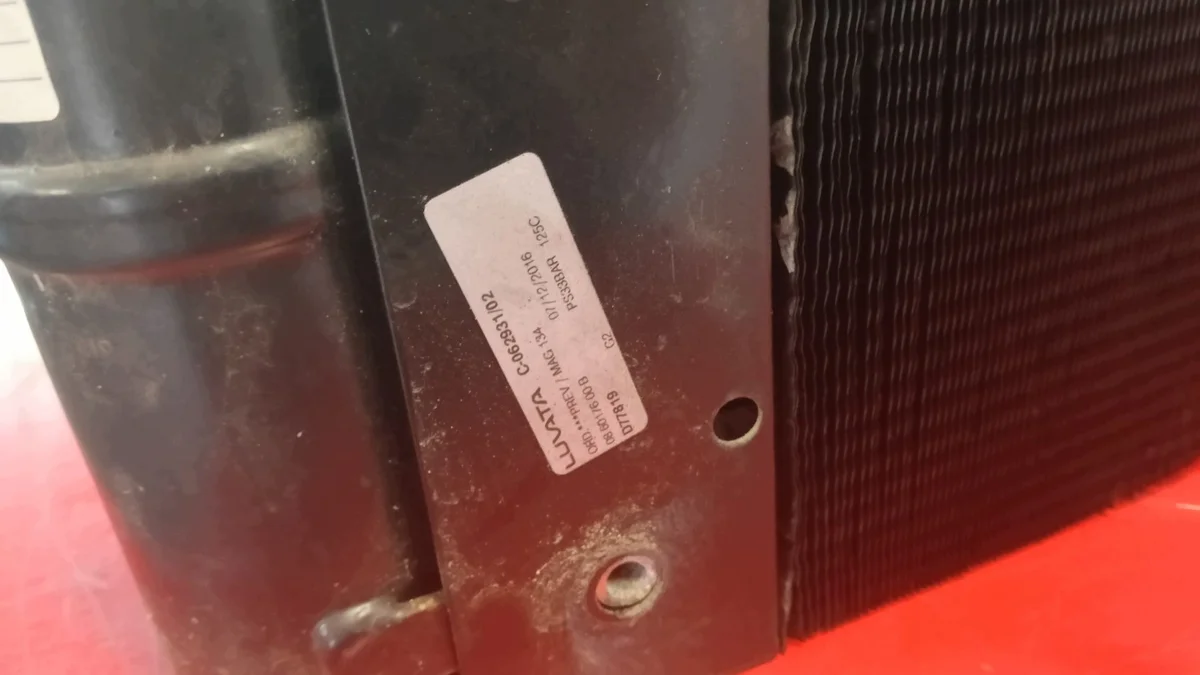 Condensor Carrier XARIOS 300 350 C-062931/02 image 3