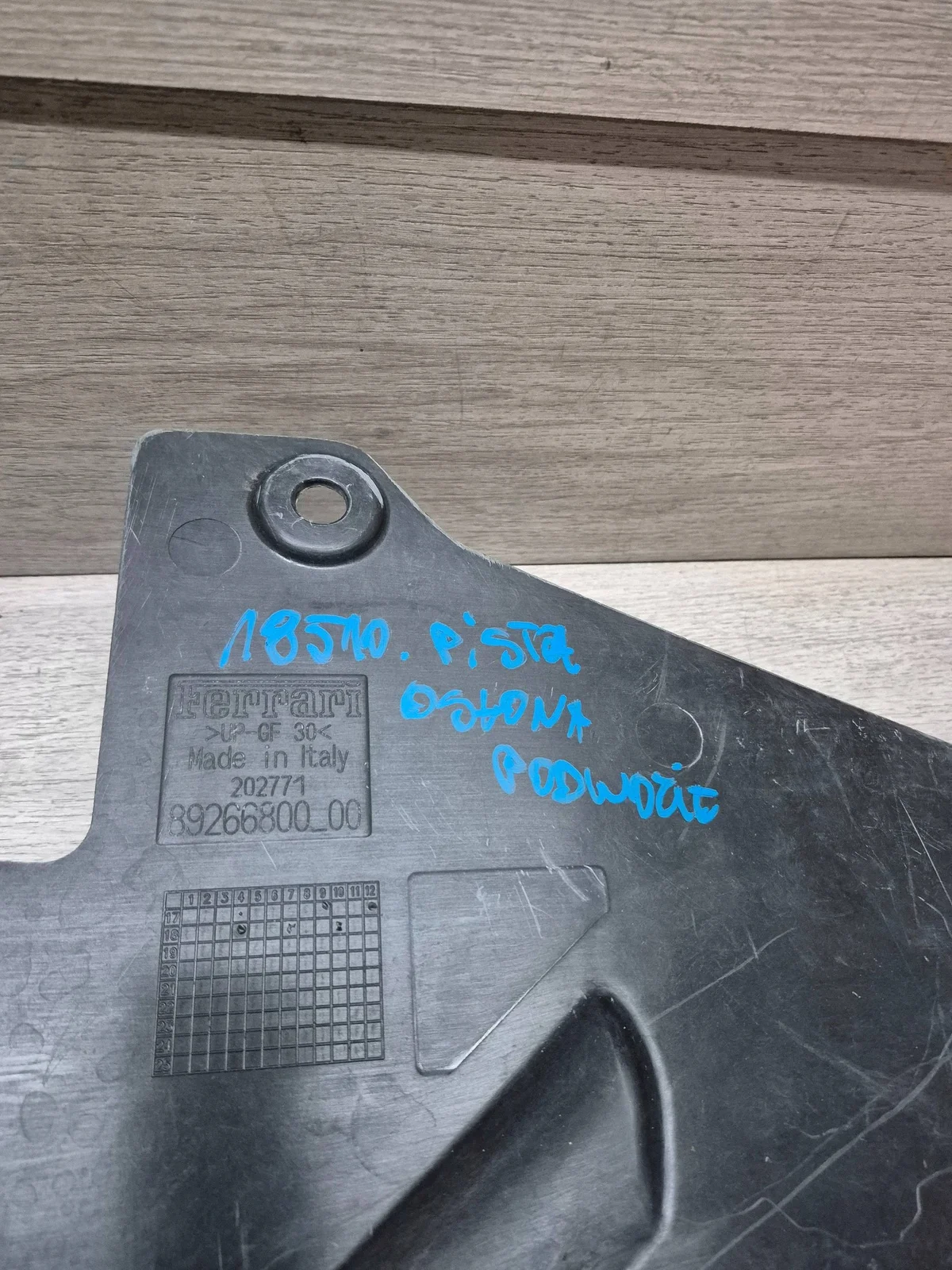 Ferrari Pista Underbody Shield 892668 image 10