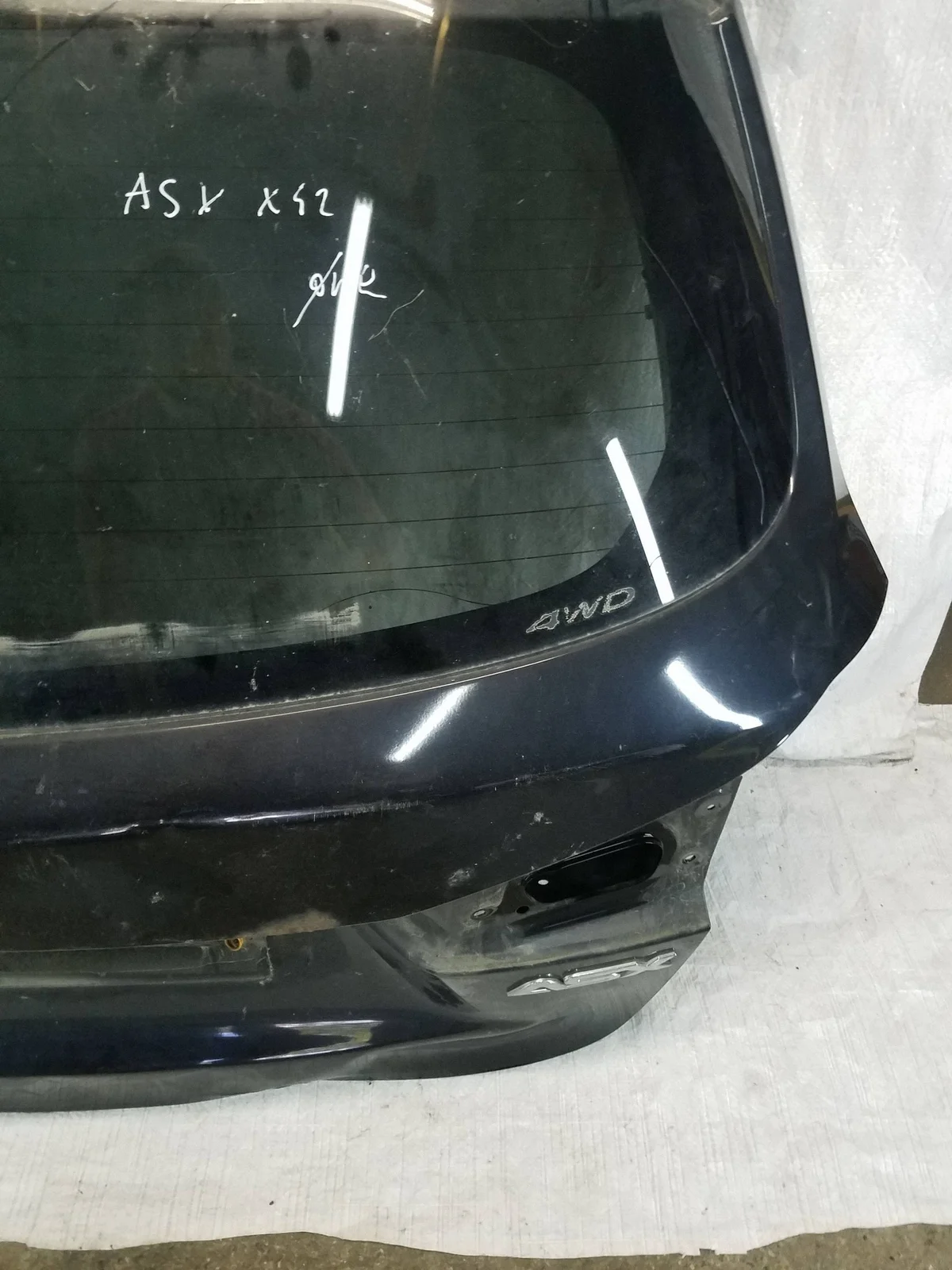 Heckklappe Mitsubishi ASX gebraucht OEM KLAASXFHUPATS632556 image 7