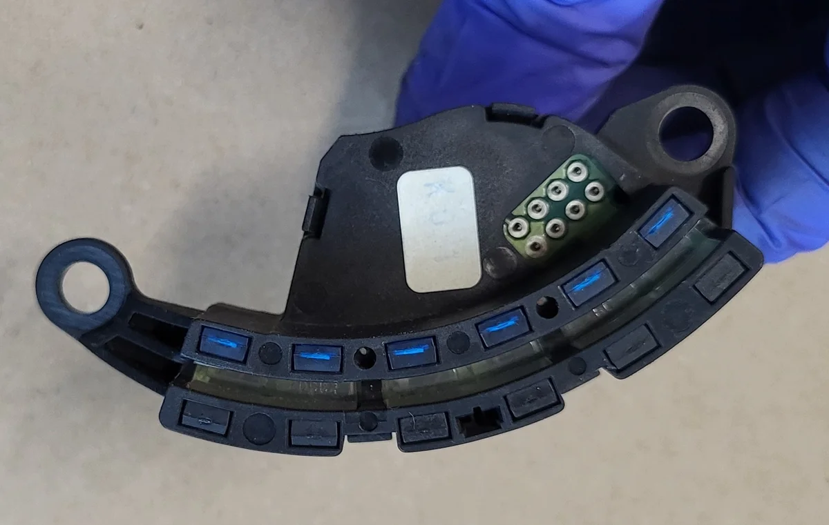 Lenkwinkelsensor Mercedes S-KL W220 gebraucht image 3