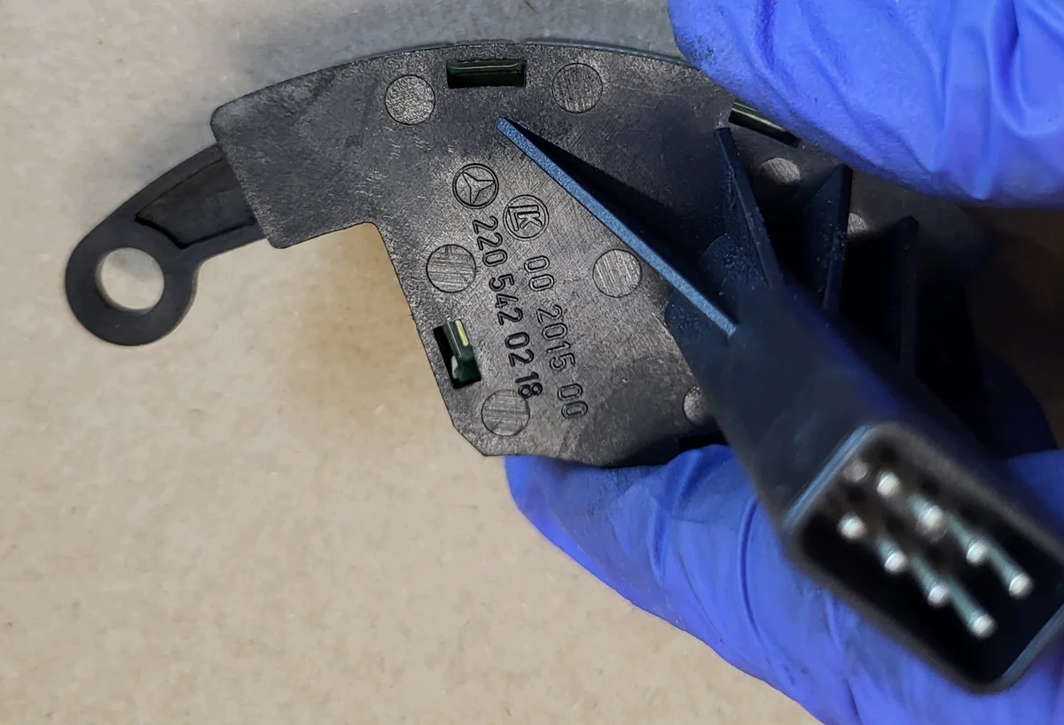 Lenkwinkelsensor Mercedes S-KL W220 gebraucht image 6