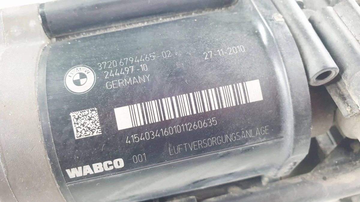 Kompressor luftfjädring BMW 5 GT F07 550i image 7