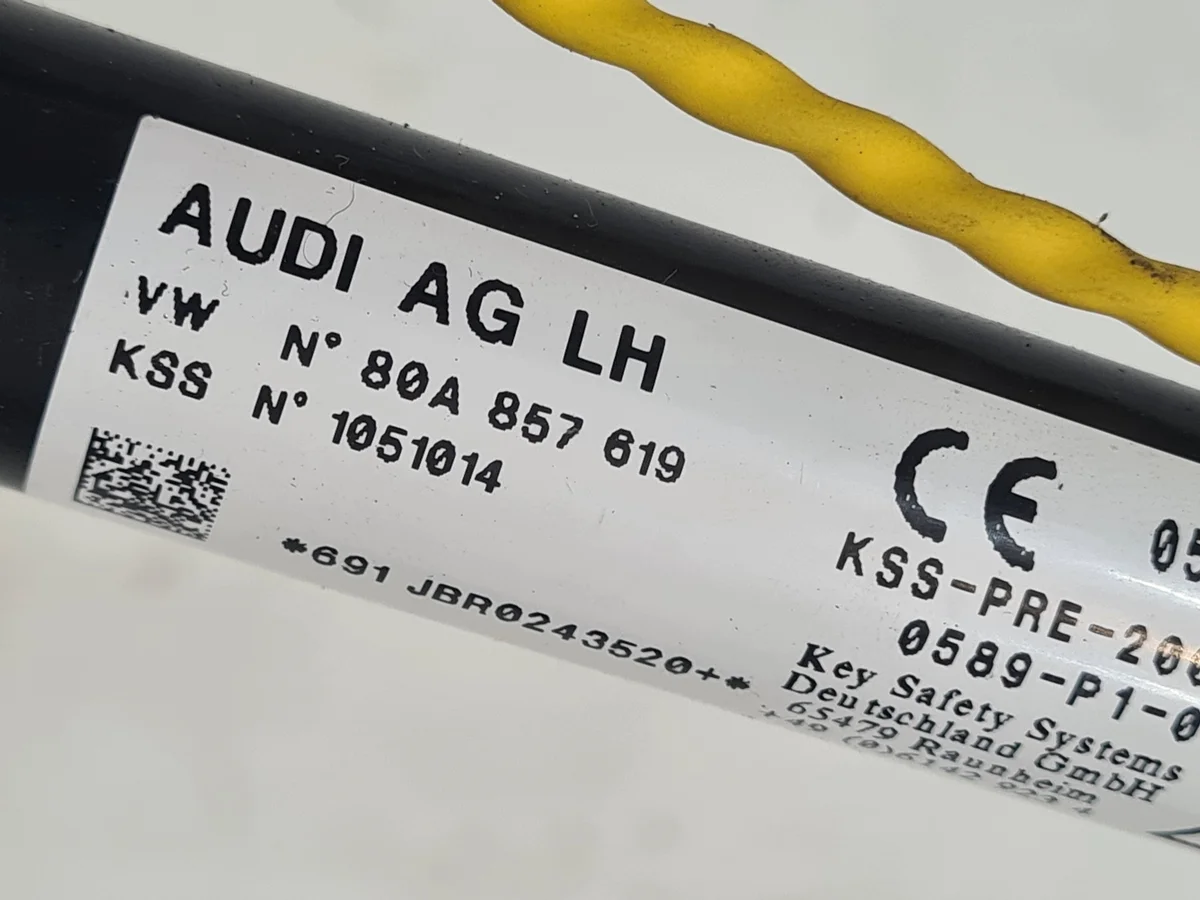 Audi Q5 II Turvavyön Kiristin Vasen 80A857619 image 4