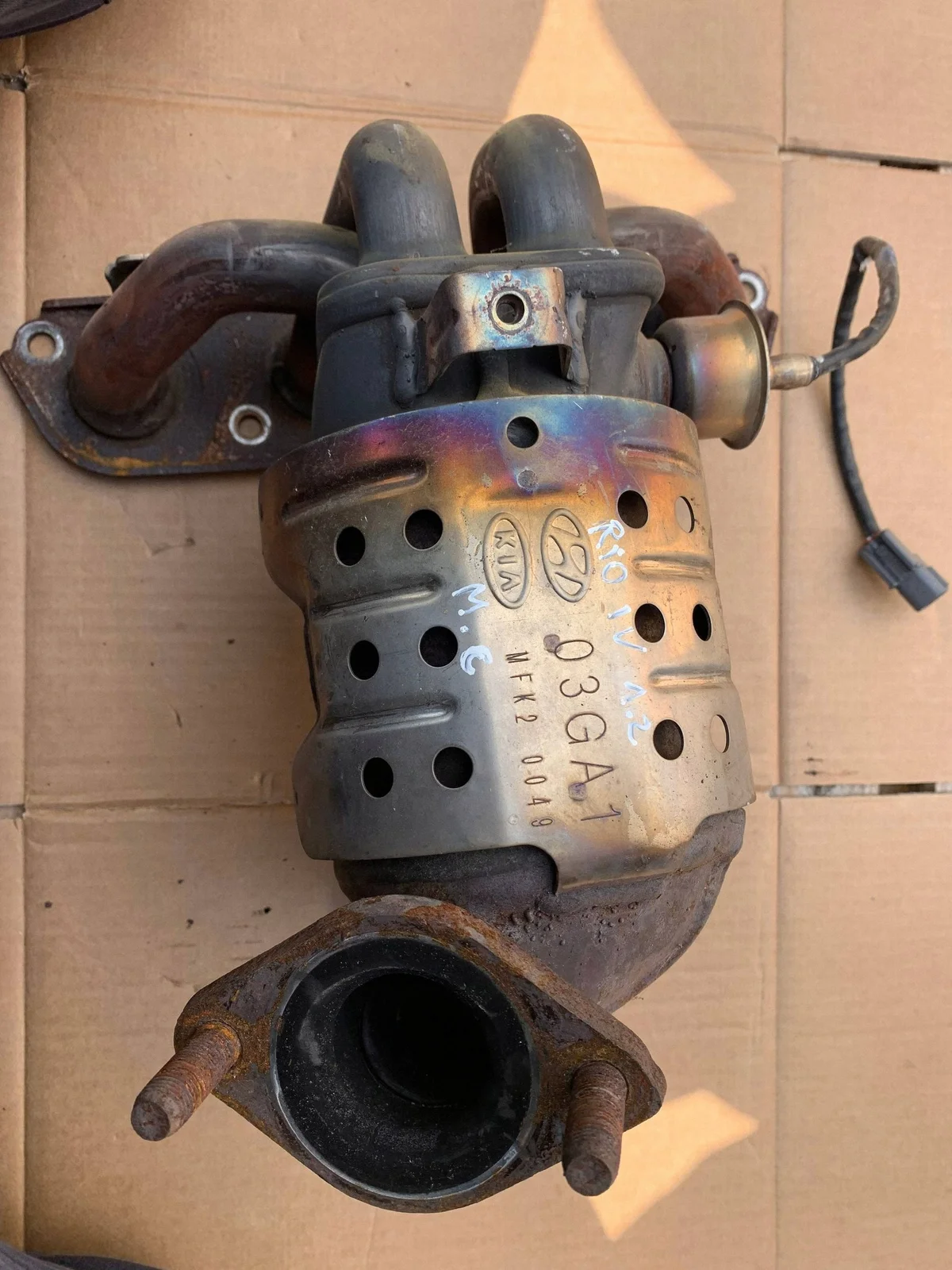 Catalyseur / FA / DPF Kia OE 03GA1 image 3